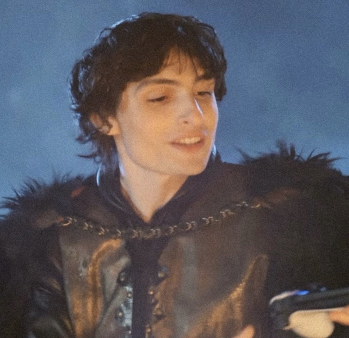 andaegu's tweet image. i headcanon that mike wheeler folds every time will smiles like this