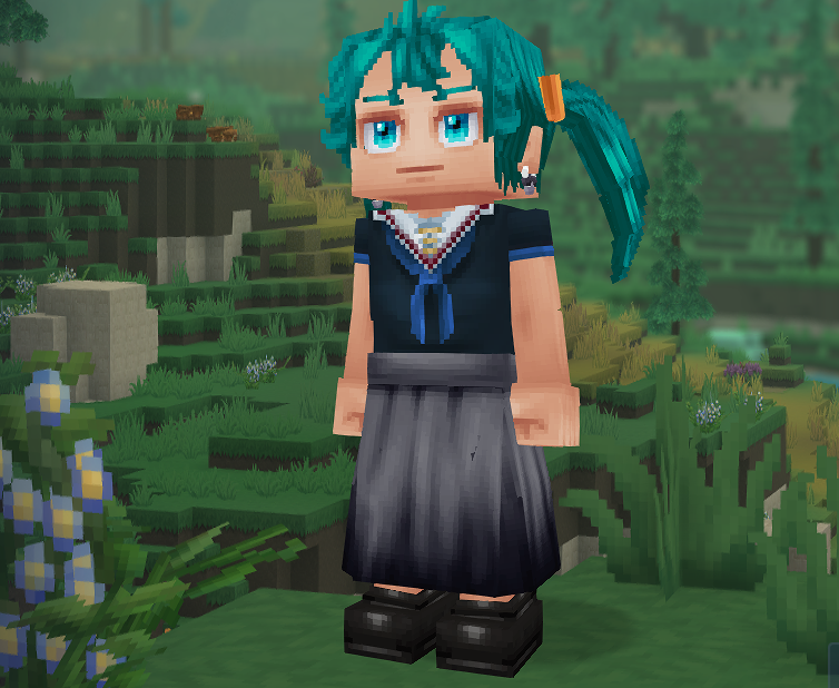 MogeNo_2's tweet photo. @Simon_Hypixel I made Hatsune Miku https://t.co/VWJg0geVBl