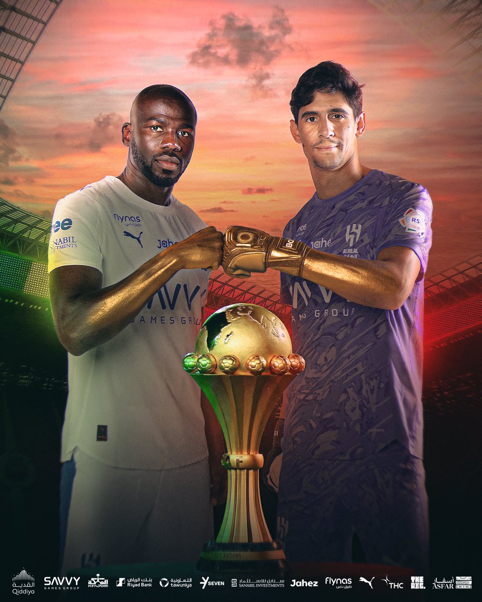 Alhilal_EN's tweet image. Yassine Bono and Kalidou Koulibaly are through to the AFCON final 🏆🇲🇦🇸🇳

Congratulations 💙👏
