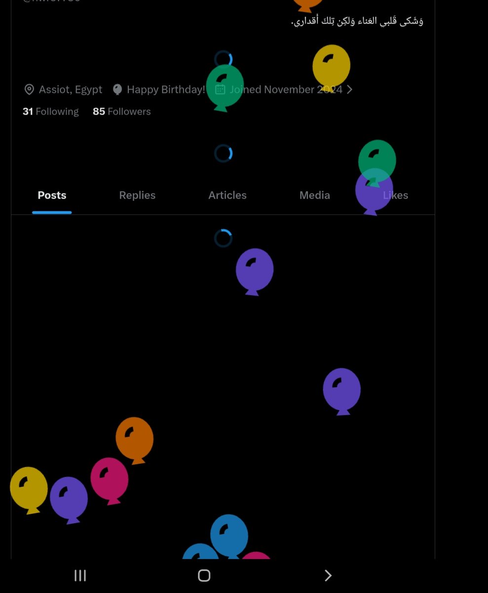 عشرون عامًا !
اللهم إني أستودعك ما مضى؛فاكتب لي الخير فيما هو آت.

فرقعوا البلالين بقى.