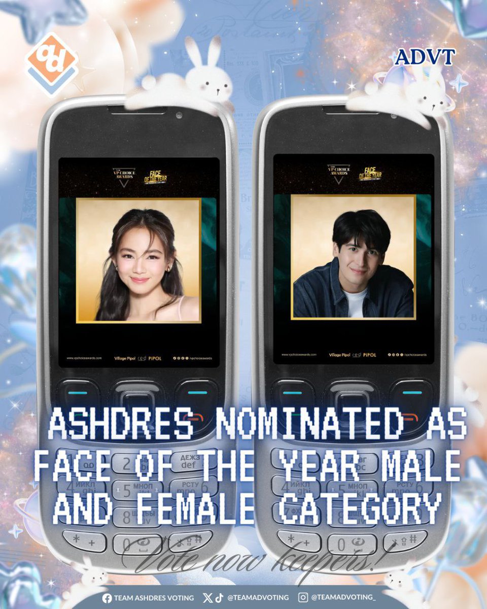 TeamADVoting's tweet image. 🗳️ VOTE FOR ASHDRES 🗳️

🏆 VPCA FACE OF THE YEAR 🏆
✅ Adult Female – Ashtine Olviga
✅ Adult Male – Andres Muhlach

📆 Voting Period: January 15 – February 14, 2026
📌 30 days to vote!

📖 Voting guidelines are posted below ⬇️

✨ PS: The voting team is still accepting members.…