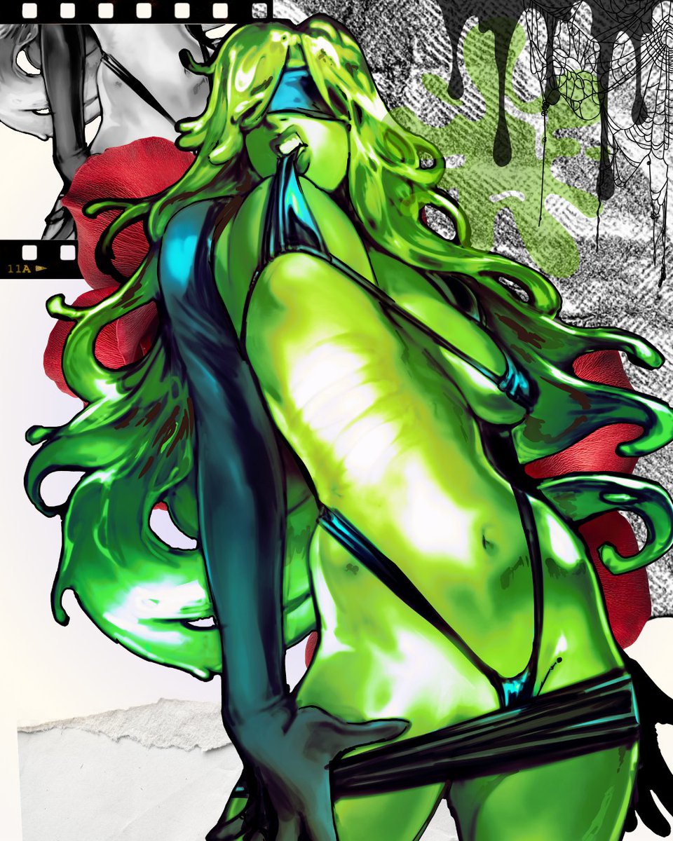 Sticky situation 💚