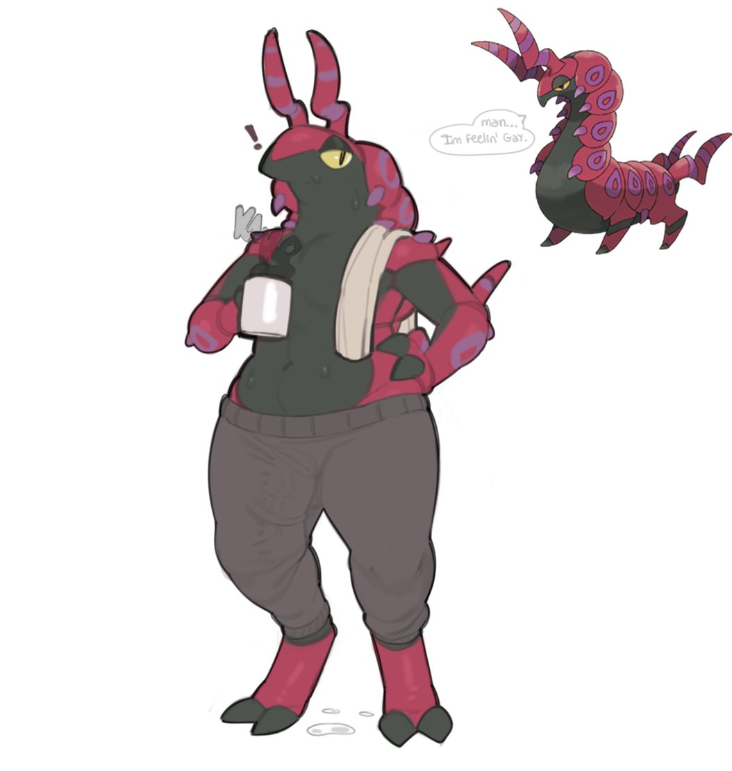 JustK1ko's tweet photo. scolipede jumpscare https://t.co/w4i97648np