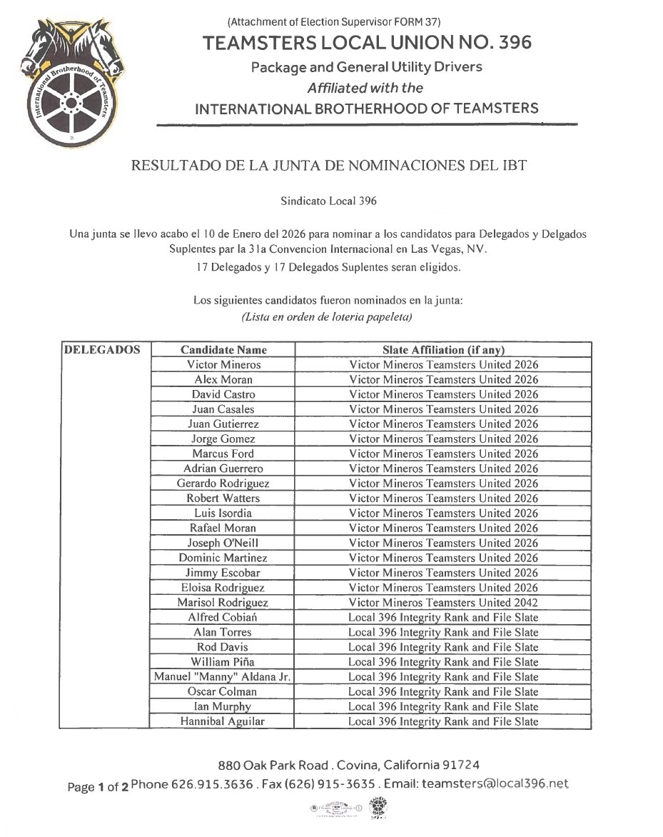 Teamsters Local 396 tweet media