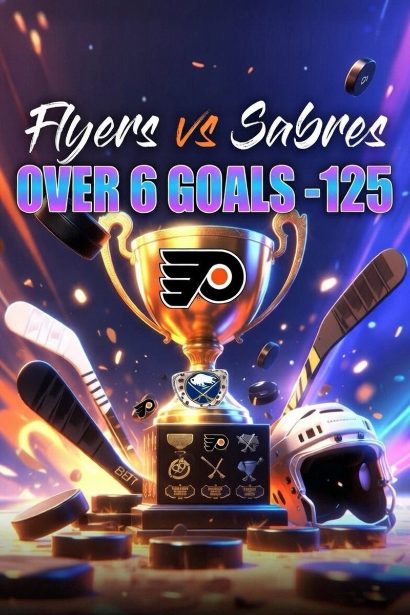 AlwaysOnDaMoney's tweet image. 👑NHL PLAY OF THE NIGHT 👑

I just cashed every one with Soccer ⚽️ 

It’s time to cash in the ice 🧊 Tonight!

Giving you guys another BANGER ‼️ 

FOLLOW AND TURN ON NOTIFICATIONS 📣 DON’T SLEEP 🛌 😴 

#Flyer #Sabres #NHLBets #HockeyBets
#OverUnder #Over6 #SportsBetting…
