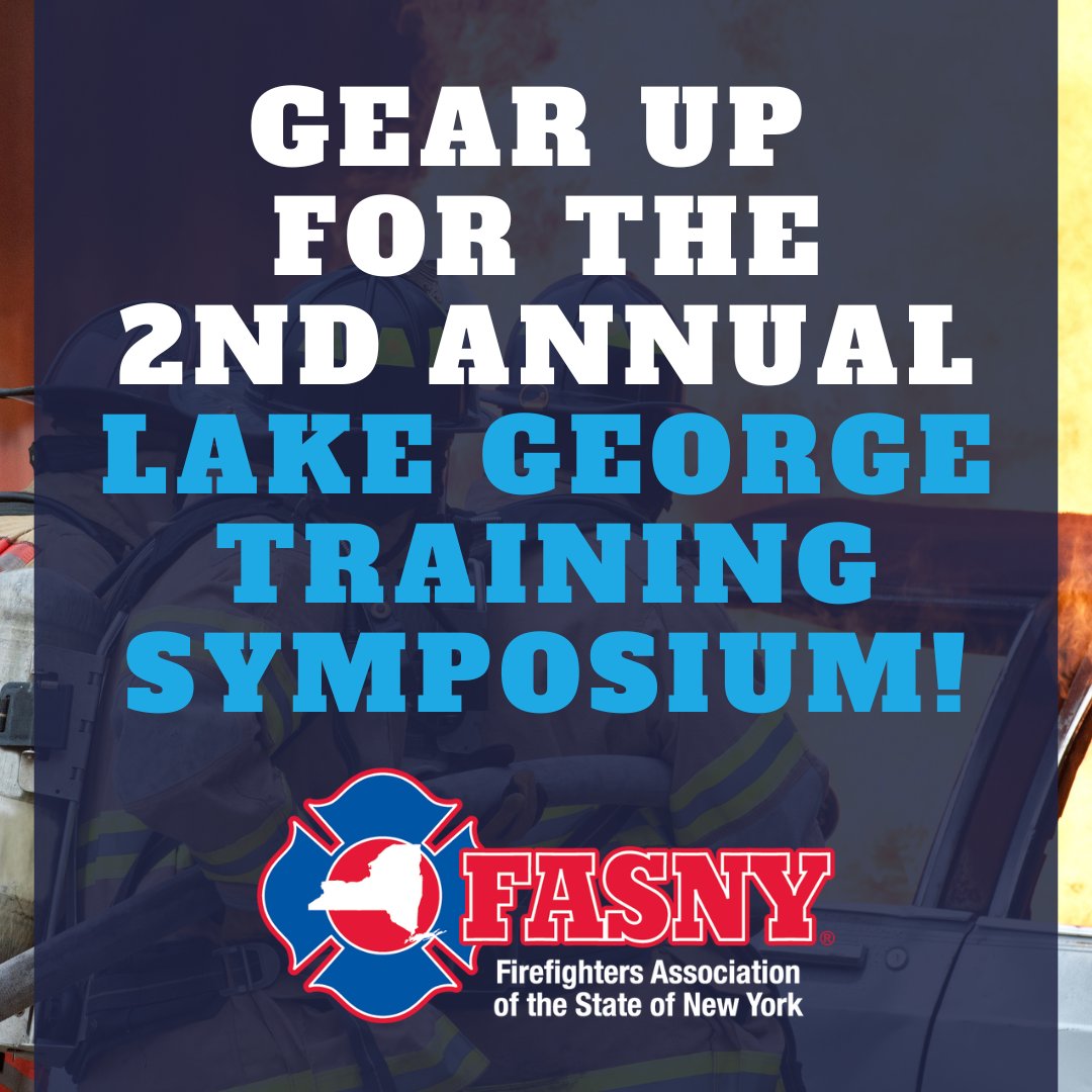 FASNY's tweet image. Lake George Training Symposium is back May 15–17! 🚒 Train, lead, connect with NY volunteer firefighters — plus golf, BBQ &amp;amp; camaraderie at the Annual Golf Tournament.
fasny.com/training/annua…
#FireService #VolunteerFirefighter #EMS #FirstResponder @fireengineering