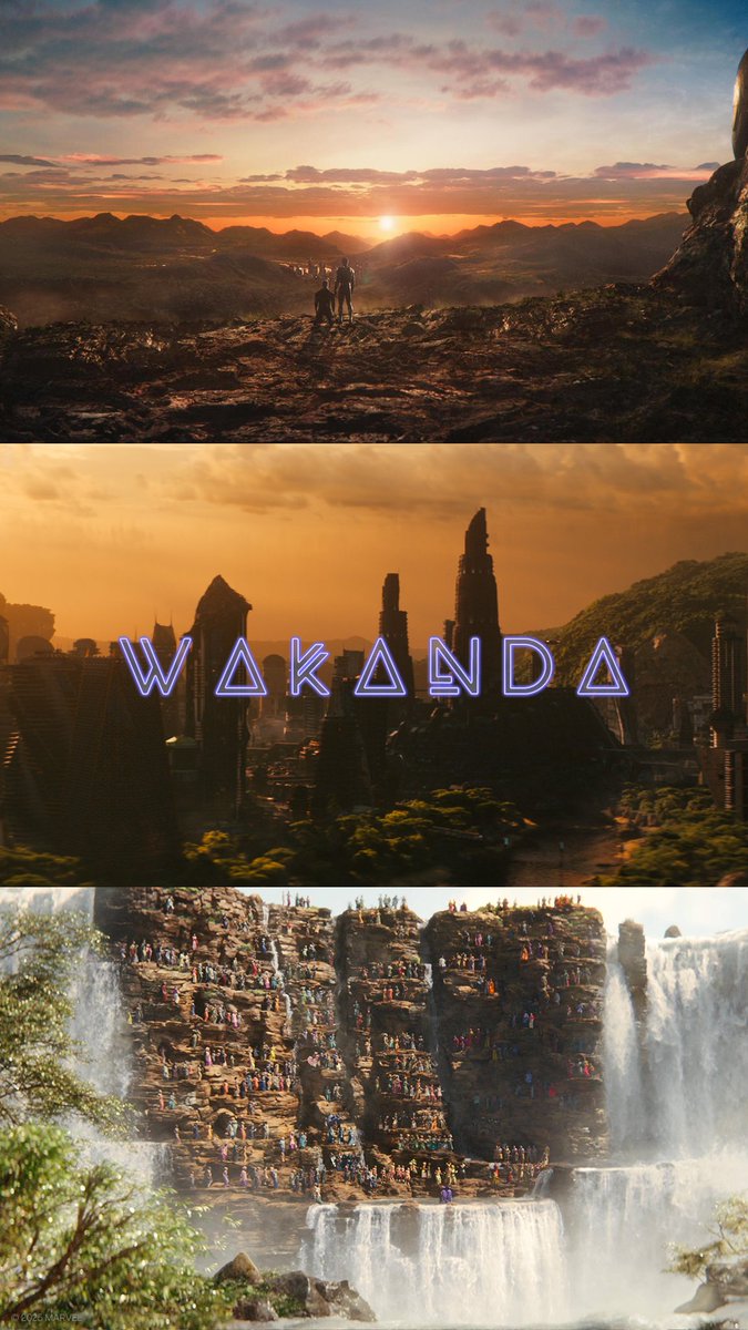 Marvel's tweet image. Suit up! Which Marvel location are you choosing? 👀