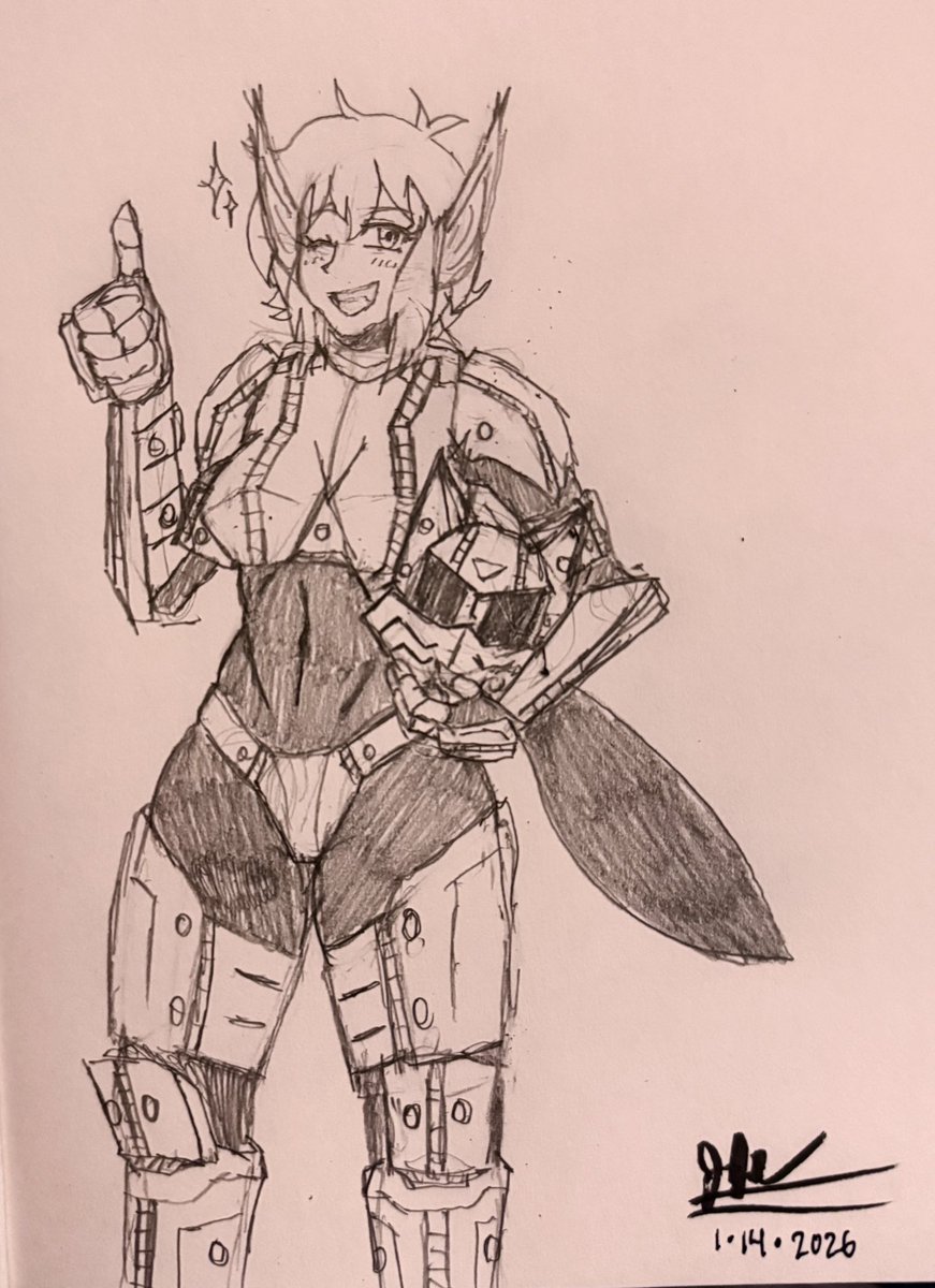 roycecookerart's tweet photo. Yet another physical sketch of my rendition of @MightyObstacleS Scout, this time helmet off! https://t.co/RJVktqHqkX