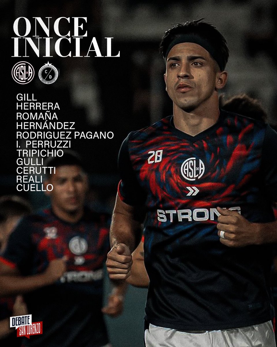 DebateSL's tweet image. 🚨✅  Así va #SanLorenzo en su primer partido de 2026.

¡Con todo, Ciclón! 💙❤️