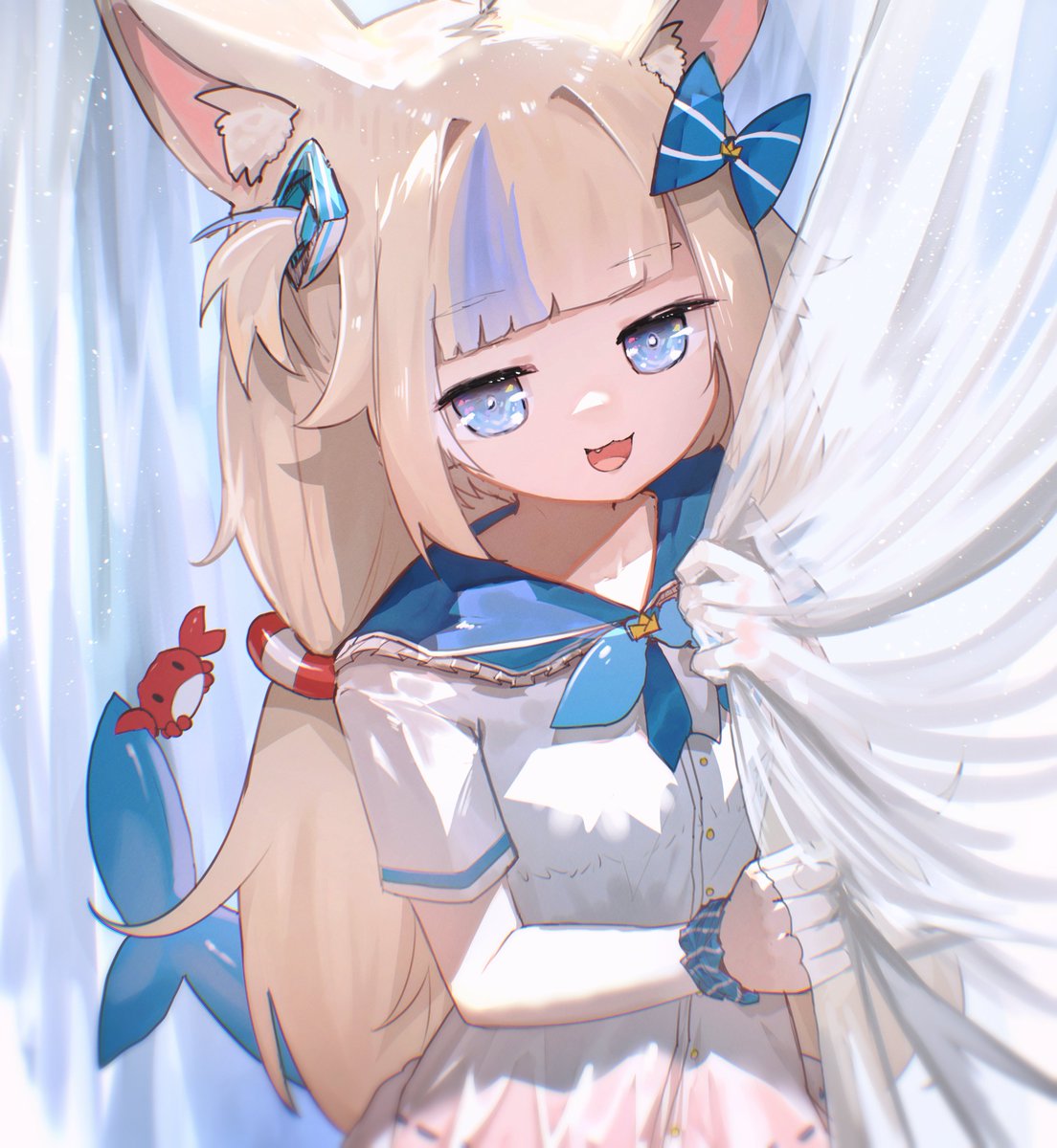 The curtain opens again! welcome back! 🐟

#sabart