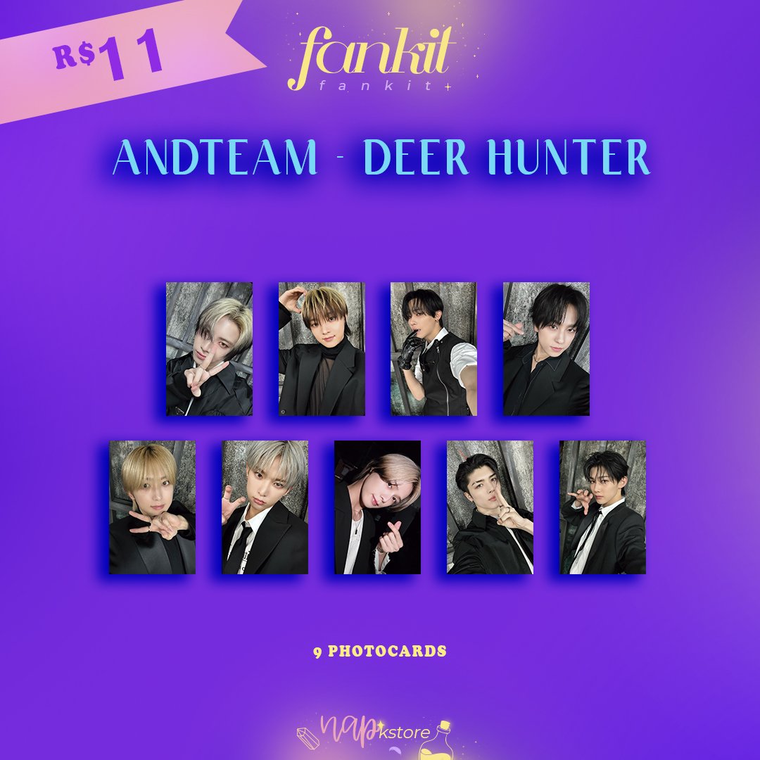 NapKStore's tweet image. [FANKIT &amp;amp;Team] #andTEAM

🛍️ VERSÃO: R$11,00
💰 PAGAMENTO: boleto, deposito/transferência, cartão e pix
🚚 FRETE CORREIOS
📳 SHOPEE

📅 PRODUÇÃO E ENVIO: 20 dias úteis

📩 FAÇA O SEU PEDIDO NA DM