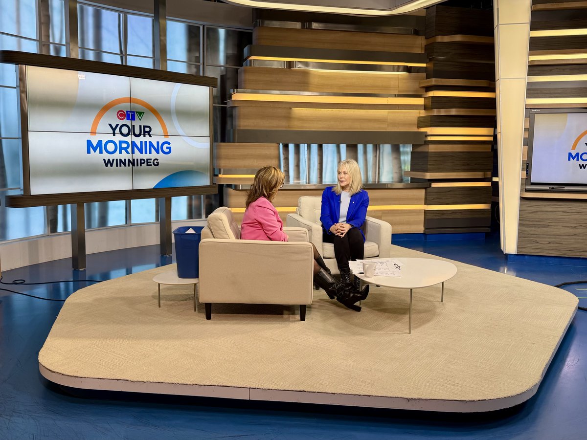 Small moments can spark big change. Hear Mary Deacon explain why taking a moment for mental health matters in this CTV Winnipeg interview: ctvnews.ca/winnipeg/video…

Jan 21 is #BellLetsTalk — share your moment and join the conversation.