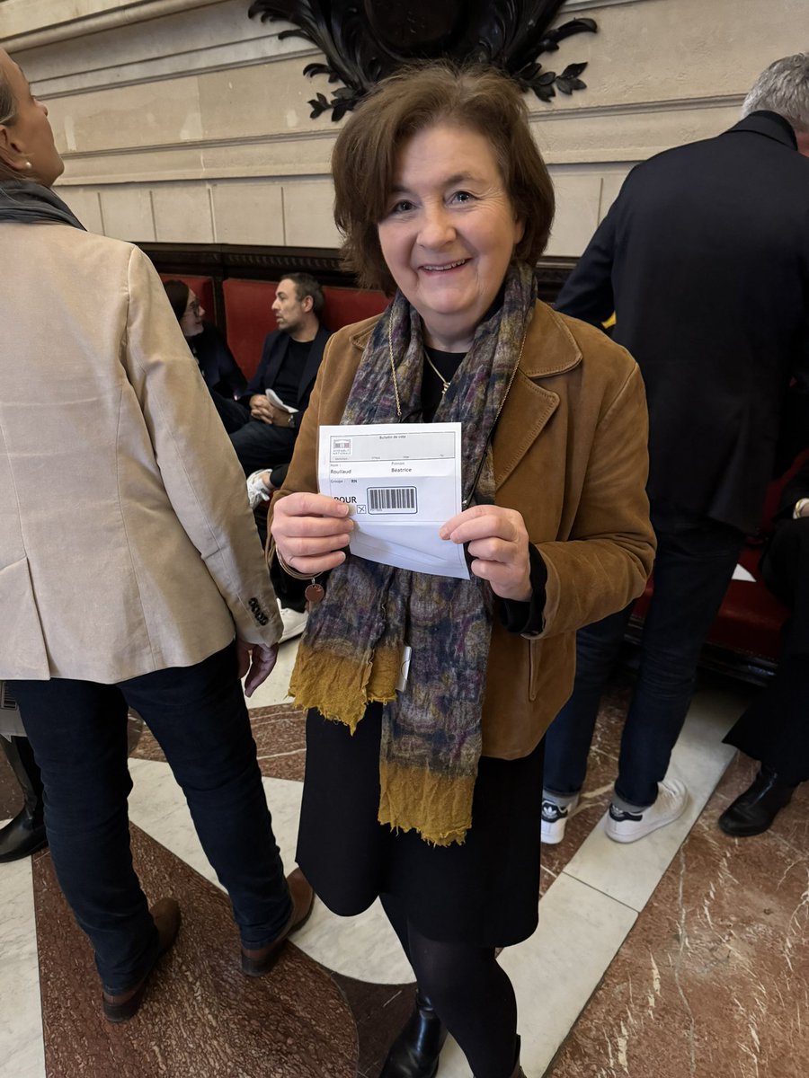J’ai voté cet après midi pour la censure d’un gouvernement qui s’apprête à signer le traité du #Mercosur et à liquider notre #agriculture ! 👎

<a href="/groupeRN_off/">Groupe Rassemblement National</a> 
<a href="/RNational_off/">Rassemblement National</a> 
<a href="/RNational77/">Rassemblement National 77</a>