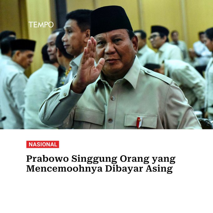 FOSIL ORBA &amp; MENTAL INTEL "1984" | 

Melihat kritik bukan sbg argumen, tapi sbg "operasi".
_______________________

Ketika "fosil Orba" diberi nyawa &amp; kursi kekuasaan, maka : 

setiap kritik dibaca sbg konspirasi asing,
bisik - bisik kritis rakyat kecil dicurigai,
aksi massa bisa