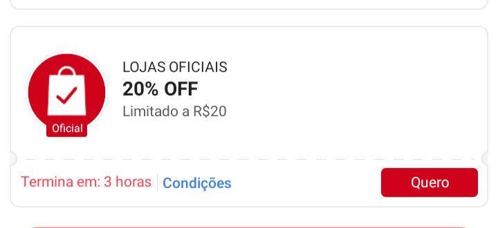 Ghost_Promos's tweet image. 🚨 CUPOM SHOPEE l ÚLTIMA CHANCE
20% OFF limitado a R$20

➡️ RESGATE AQUI:
🔗 s.shopee.com.br/806OuQJ4vS

🔴 Válido p/ Lojas Oficiais