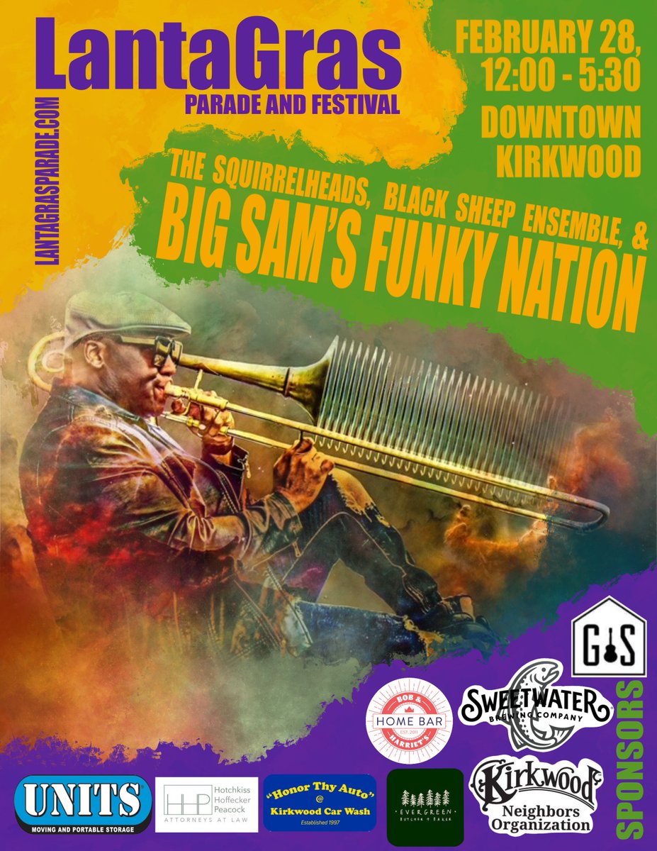 This year’s Lanta Gras festival is going to be great! We have lots of great bands lined up, and our amazing annual parade, so we hope you can all come out to celebrate with us!

#parade #atl #atlanta #atlantafestivals #music #musicfestival #mardigras

<a href="/guitarshedatl/">Guitar Shed</a>