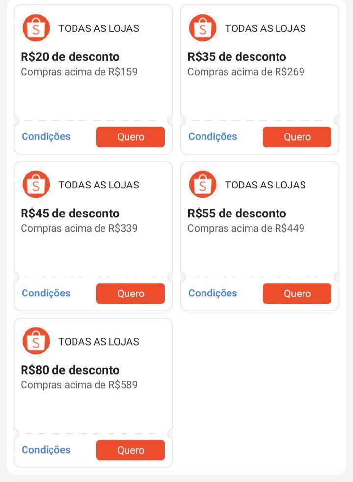 Ghost_Promos's tweet image. 🚨 CUPOM SHOPEE l ÚLTIMA CHANCE 
😱 Muitos cupons liberados!

➡️ RESGATE AQUI:
🔗 s.shopee.com.br/806OuQJ4vS