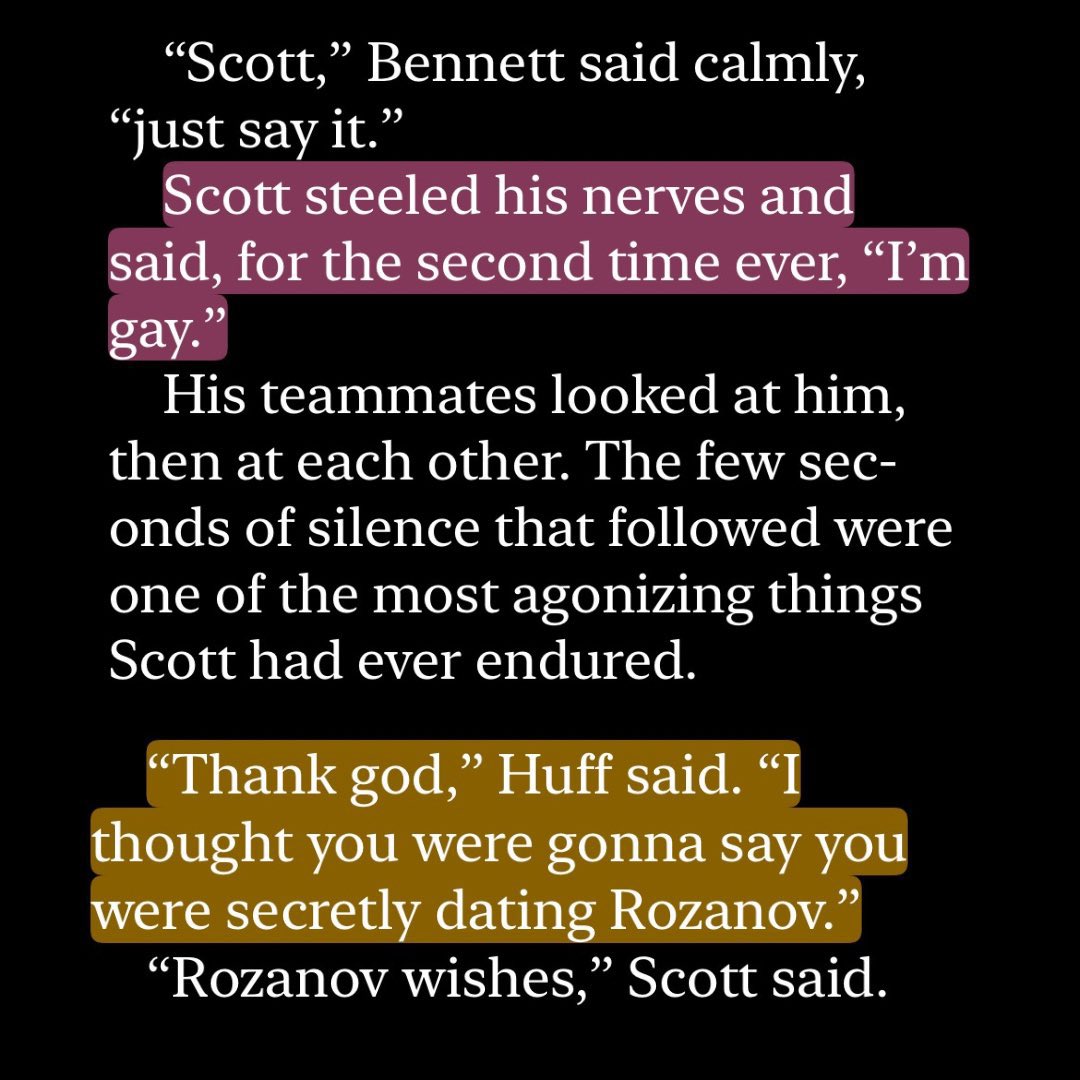 rzanovszn's tweet photo. ilya and scott were getting dating allegations but when francois jokes about it yall call it weird. https://t.co/kt9UzmTNZl