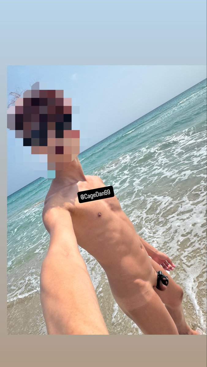 International Chastity Day! 

Nude beach in Spain 🏖️ 

#chastity #gay #teamlocked #gaychastity #malechastity #lockedgay #locked #lockedcock #lockedpup #cagecheck #chastityuk #cagedasian #GayChastityRTs