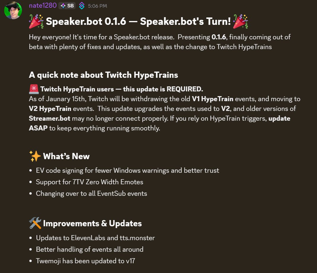 Streamer.bot (@streamerdotbot) / Posts and Replies / X