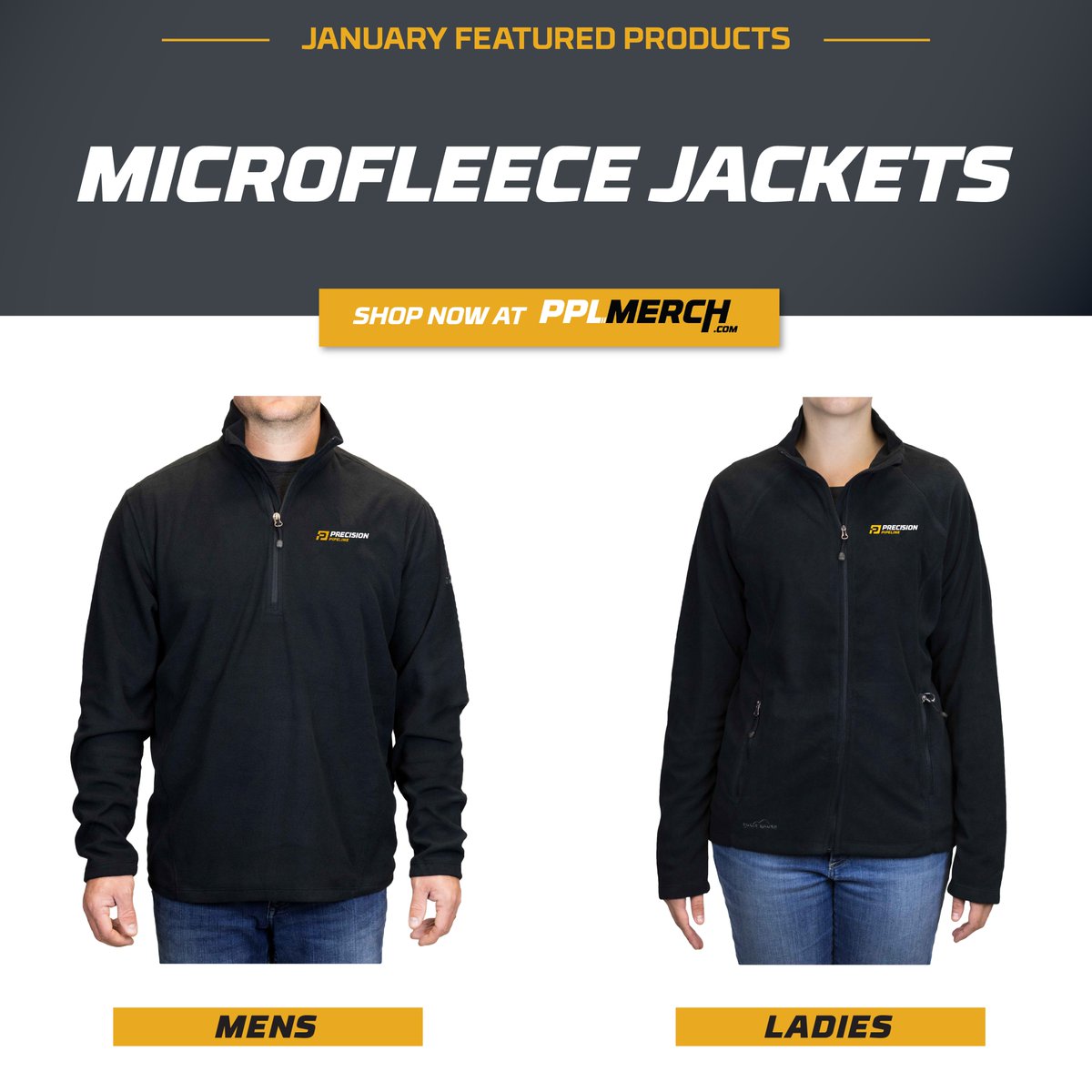 PrecisionPL's tweet photo. https://t.co/uFNwewyg29
Wear Your Commitment With Our January Featured Products: Microfleece Jackets
Shop Here: https://t.co/FQKOM0t8NI

#PrecisionPipeline #PPLMerch #Apparel https://t.co/81y2aqNBR4