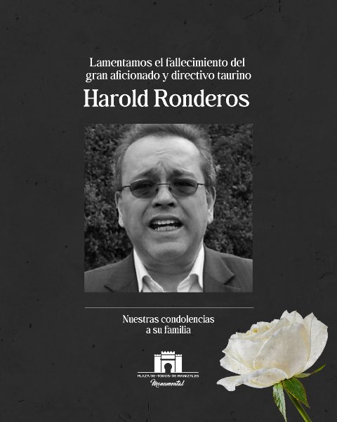 Lamento mucho esta triste noticia. Acompaño en el sentimiento a toda su familia. Q.E.D