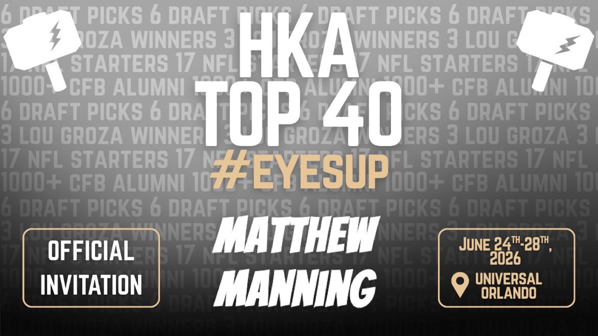 Matthew Manning tweet media