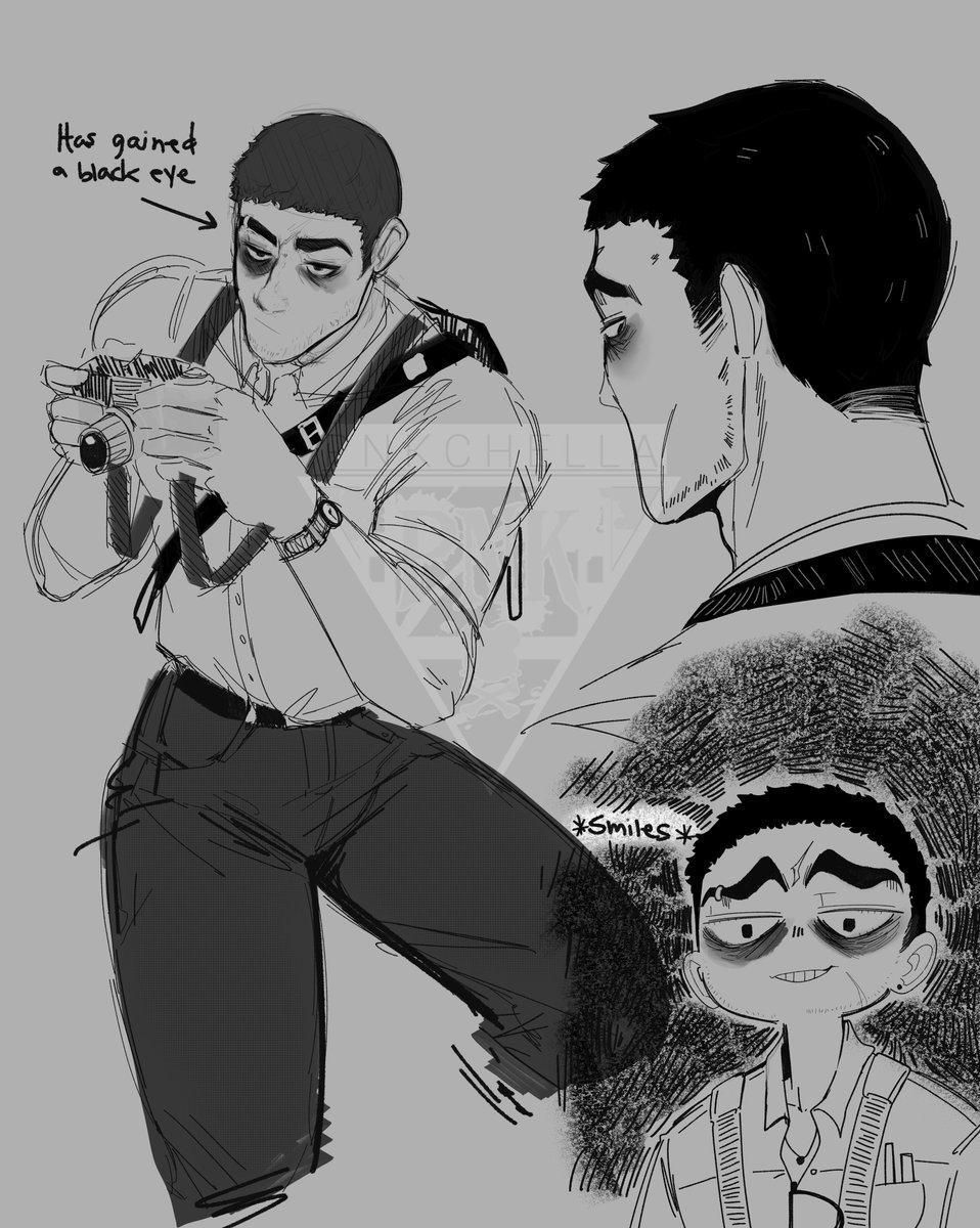 " Jed Olsen "

I hate this guy but I gotta learn how to draw men more so he's just gonna have to stay being the blueprint 🥀

UM ! Yeah ! That's today's update

#ghostface #dbd #dbdghostface