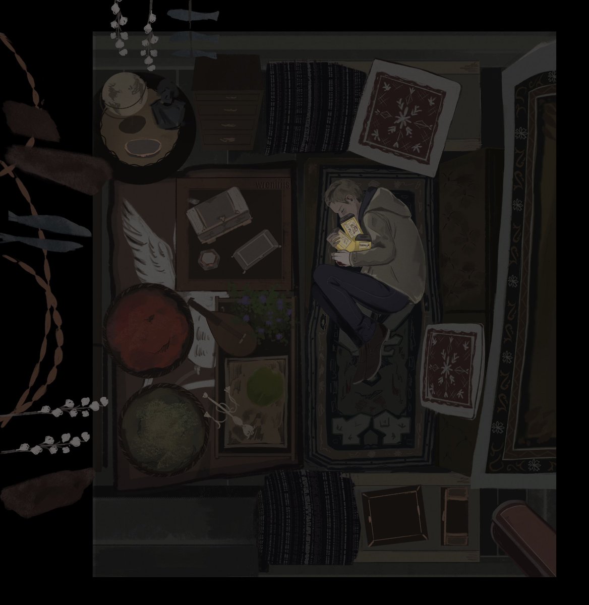 wreniriis's tweet image. Poor Papa #ResidentEvil #ResidentEvilVillage #EthanWinters