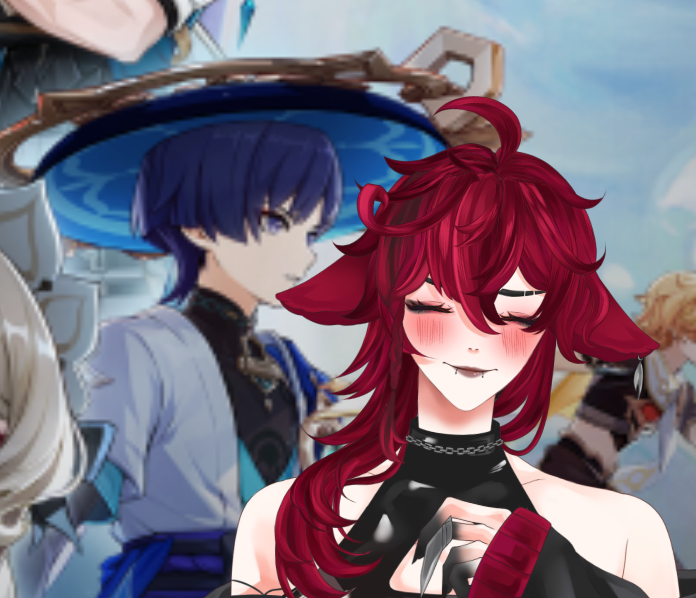 hey guys ill be going live in about a hour with the new 6.3 Genshin archon quest! 
(yes the image was needed.)