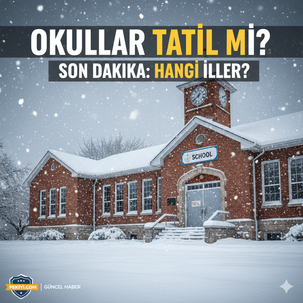 15 Ocak Perşembe Okullar Tatil mi? Hangi İllerde Kar Tatili Var? (Güncel Liste)
pekiyi.com/bugun-okullar-…