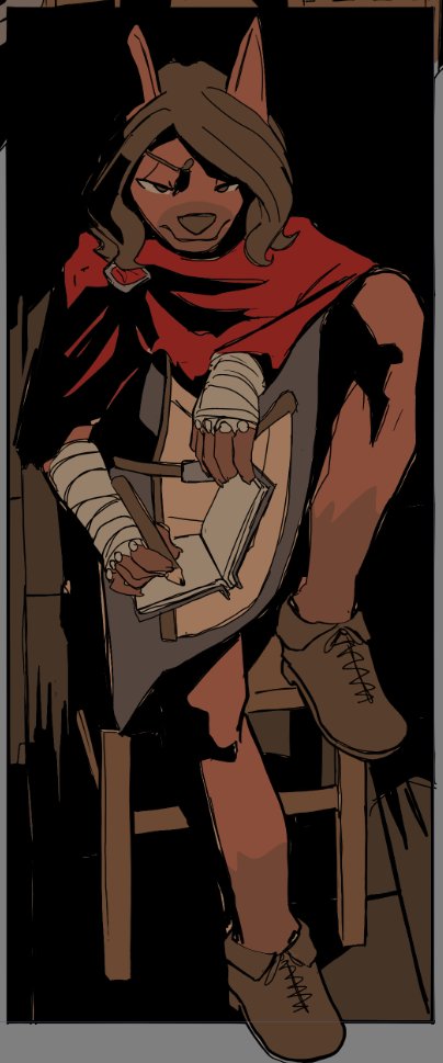 <a href="/beauty_banger/">♡ Bb | Werecat | Worlds Tallest Gamer♡</a> dog warrior, his name is Azure