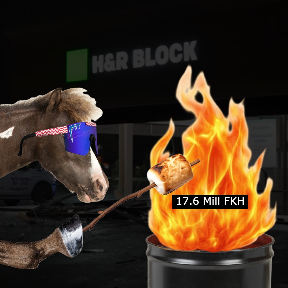 Wasn't gonna sell these anyways so I'm making smores with them. 

Just bought 10 mill and burned it along with another 7.6 mill $FKH. 

What should I roast next?

Burn TX: solscan.io/tx/X872kEep1Du…