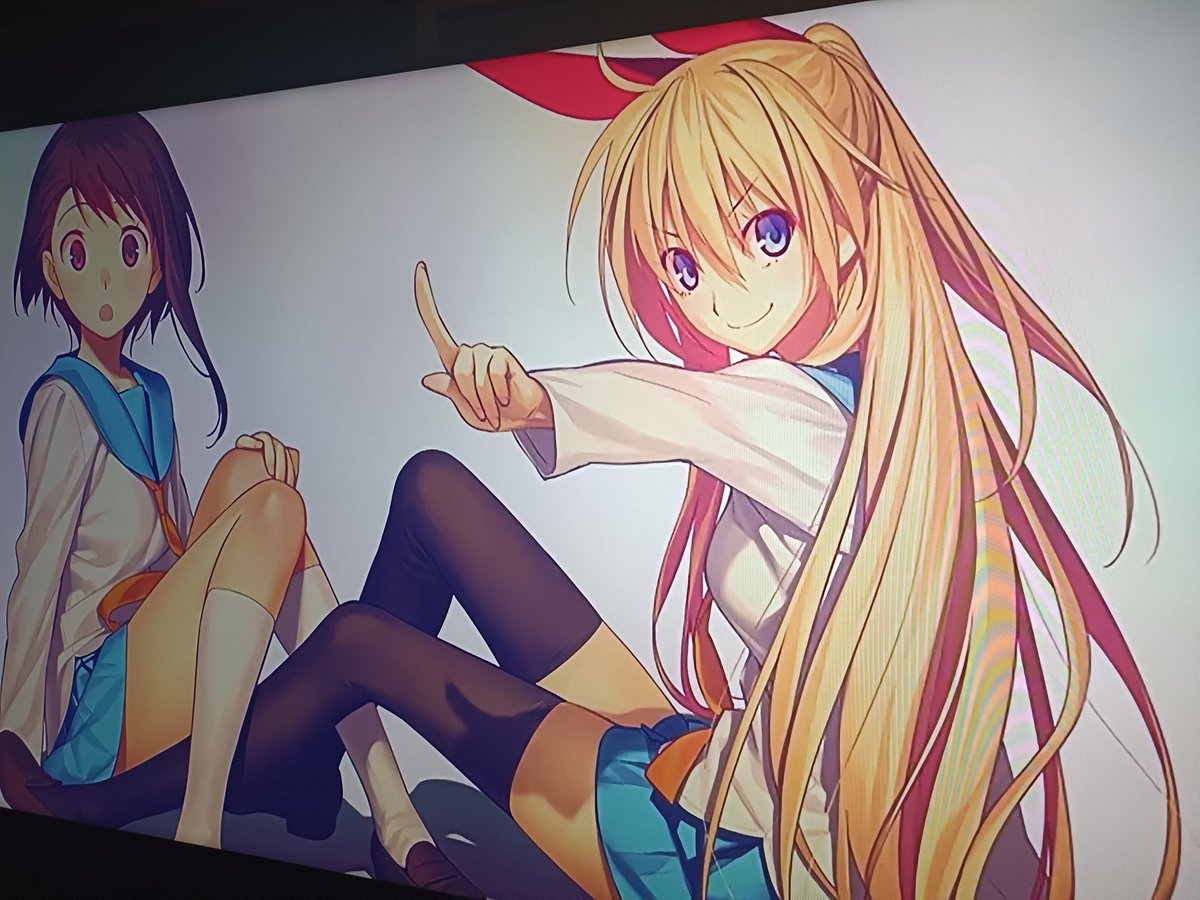 Too__Pac's tweet image. Nisekoi artwork by Hirokazu Koyama (Mahoyo artist)