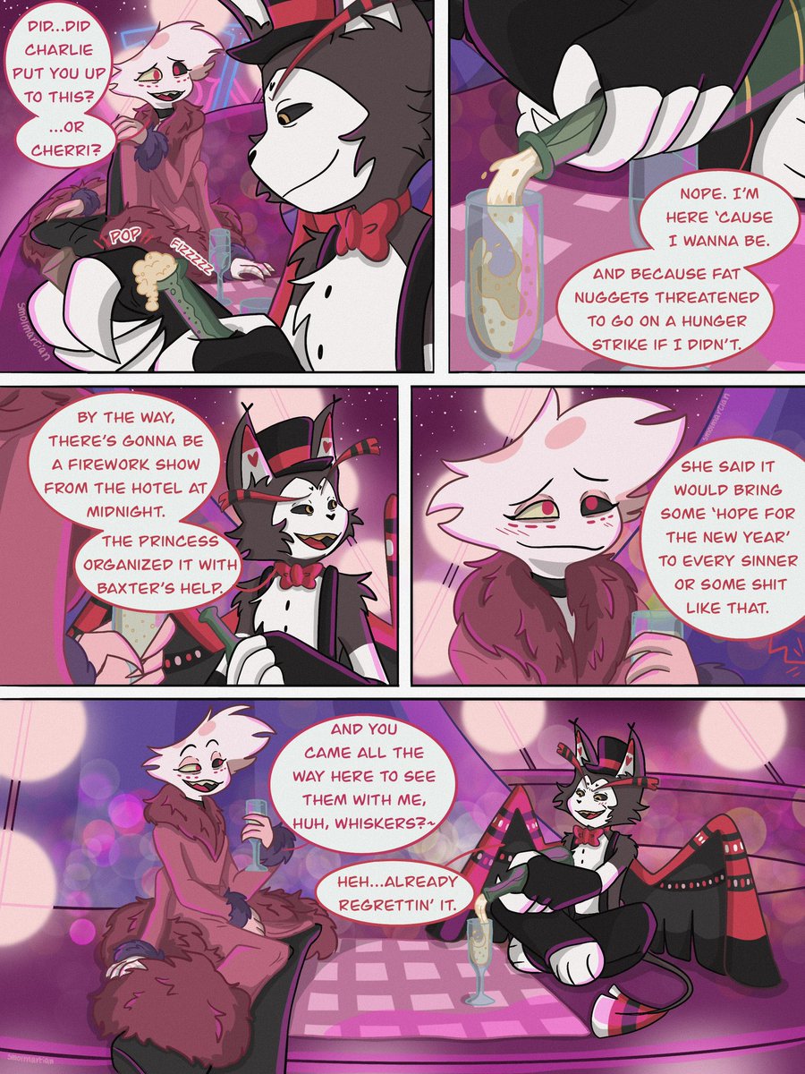 Hope for the New Year (Part 4)

#HazbinHotel #Angeldust #huskerdust