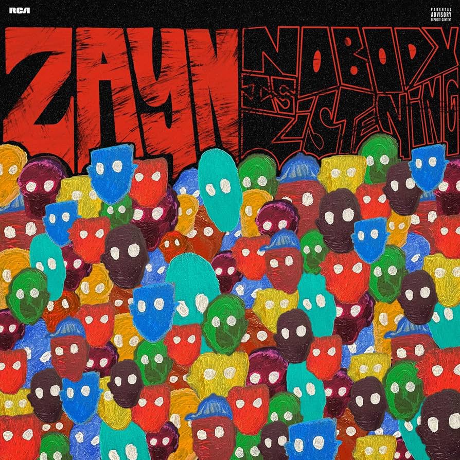 ZaynJMBase's tweet image. 5 years ago today, #ZAYN released his third studio album ‘Nobody is Listening’.