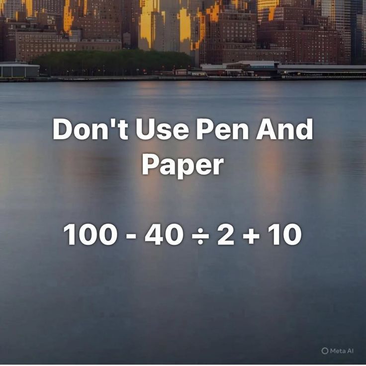 umeh098's tweet image. Try without pen paper

No cheating