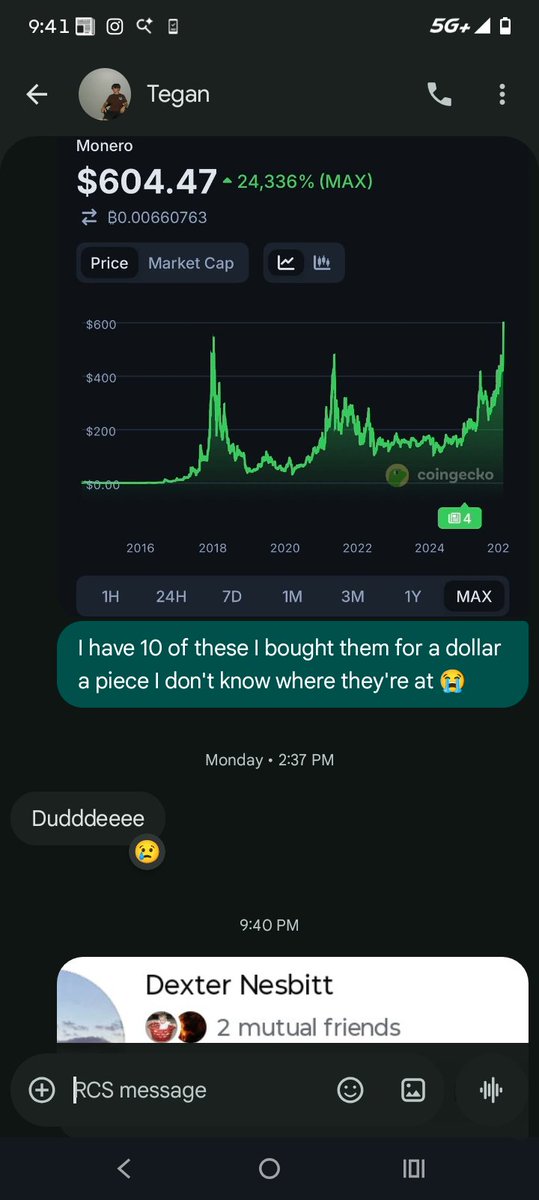 Explaining to your son why you don't have anything to give him when you die