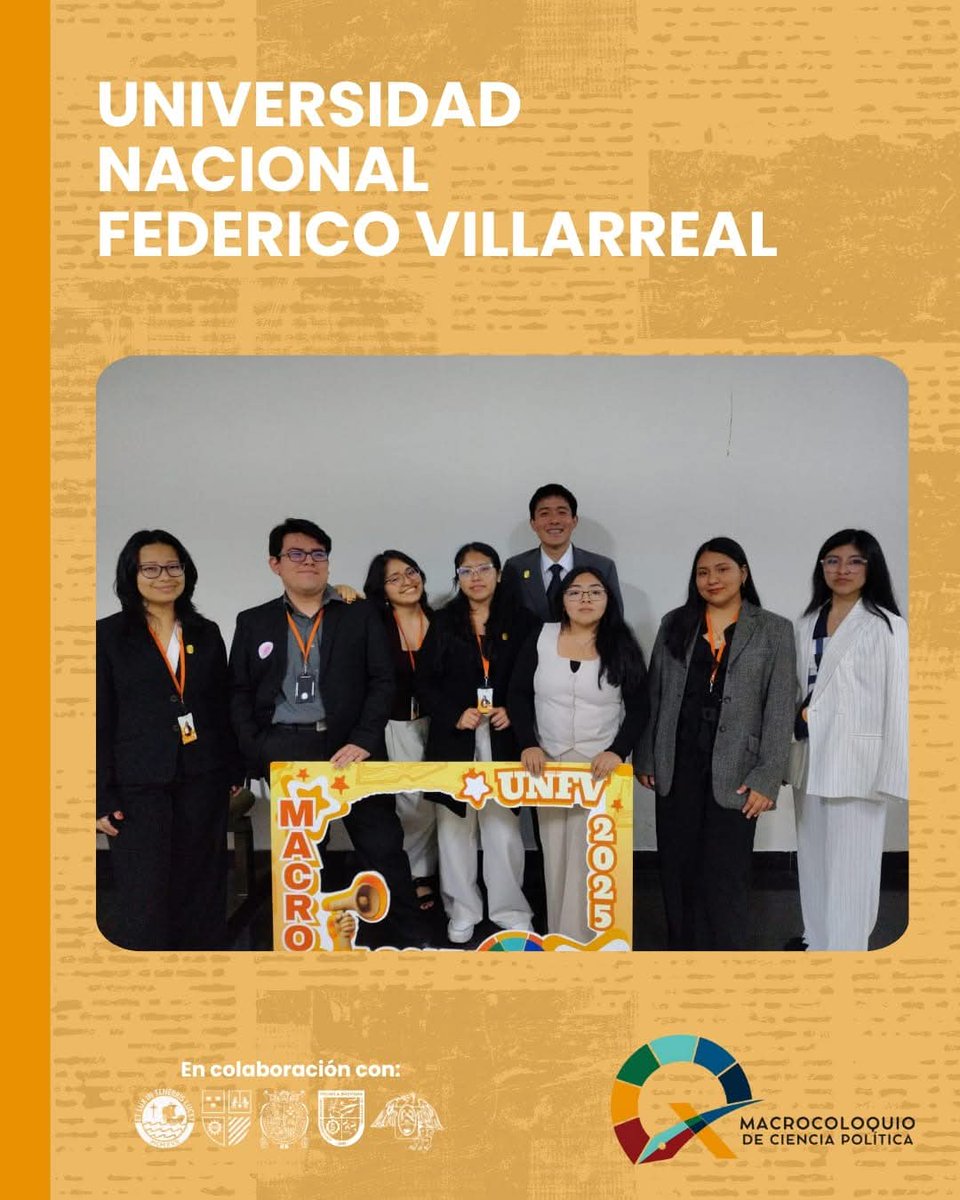 macrocoloquio's tweet photo. Recordamos lo que fue nuestra experiencia en el X Macrocoloquio en la Universidad Nacional Federico Villarreal. ✨🧡
¡Sigamos fortaleciendo el conocimiento entre universidades! 🫂
#Macrocoloquio2025 #EquipoUNFV  #ExcelenciaAcadémica https://t.co/32FmrSF9Xf