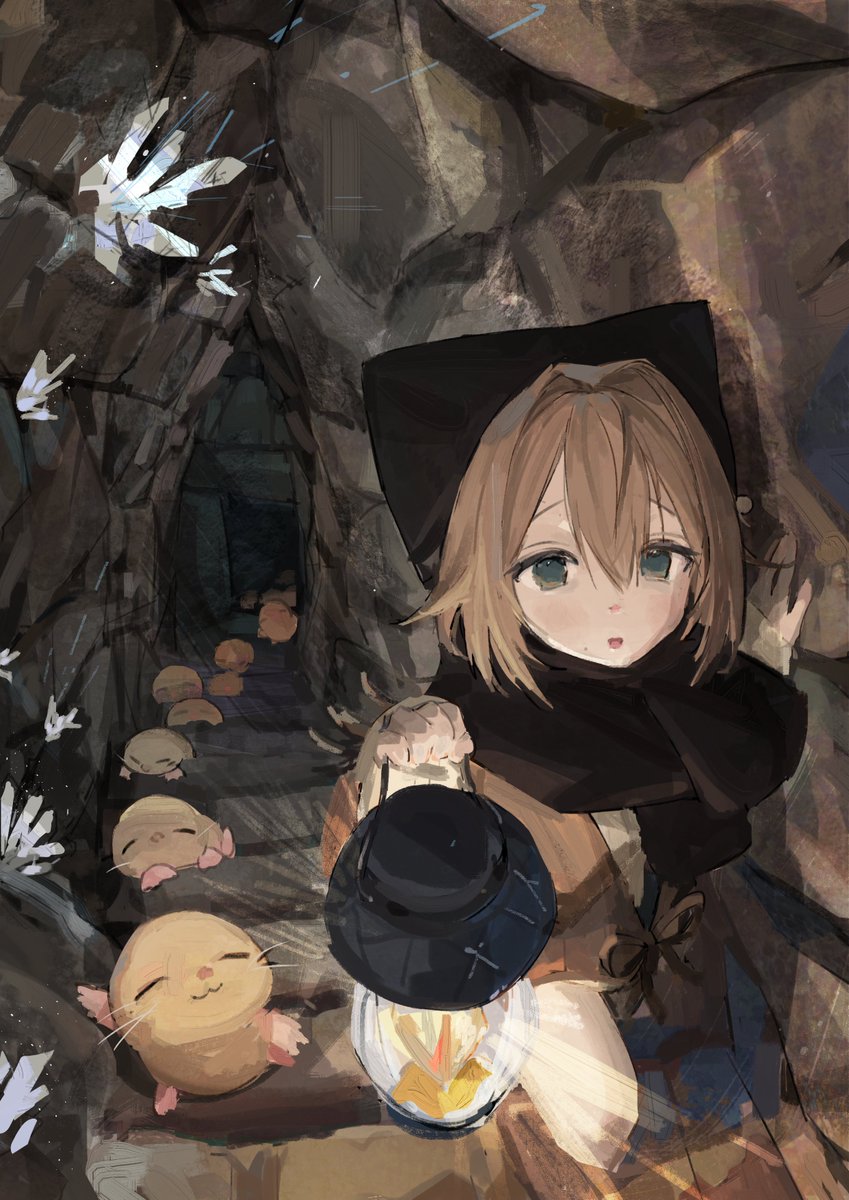 TabbyRagtan's tweet image. spelunking!