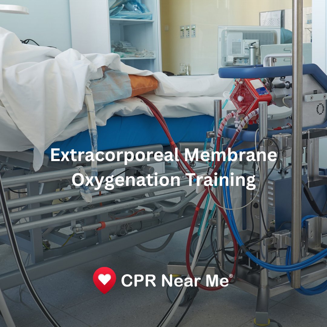 CPRNearMe's tweet image. Extracorporeal Membrane Oxygenation Training helps medical professionals understand how ECMO supports heart and lung function during critical care situations! Find Training at cprnearme.com

#ECMOTraining #CriticalCare #AdvancedLifeSupport #MedicalTraining
