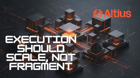 Anmria8's tweet photo. Altius introduces a VM-agnostic Execution Framework — an approach that enables execution to scale without being tied to a specific virtual machine. It’s about flexibility, performance, and being ready for a truly multichain future.
X-@AltiusLabs 
1/5 #ModularExecution https://t.co/hcjFcI2zei