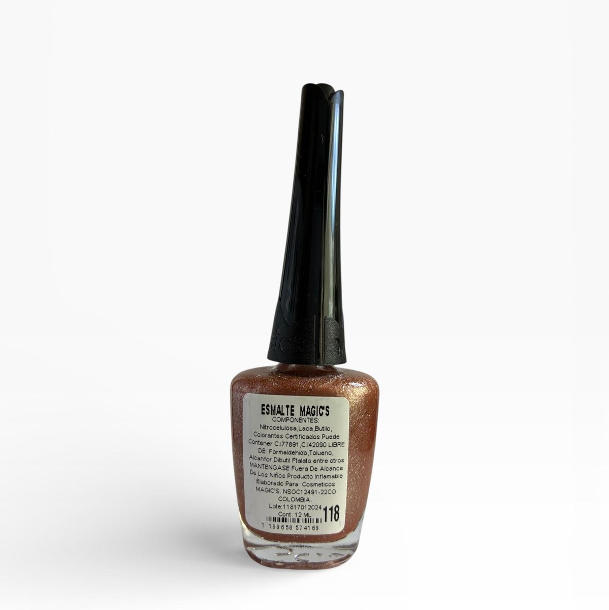 Esmalte Tradicional 118 Bronze Escarchado | Magic's