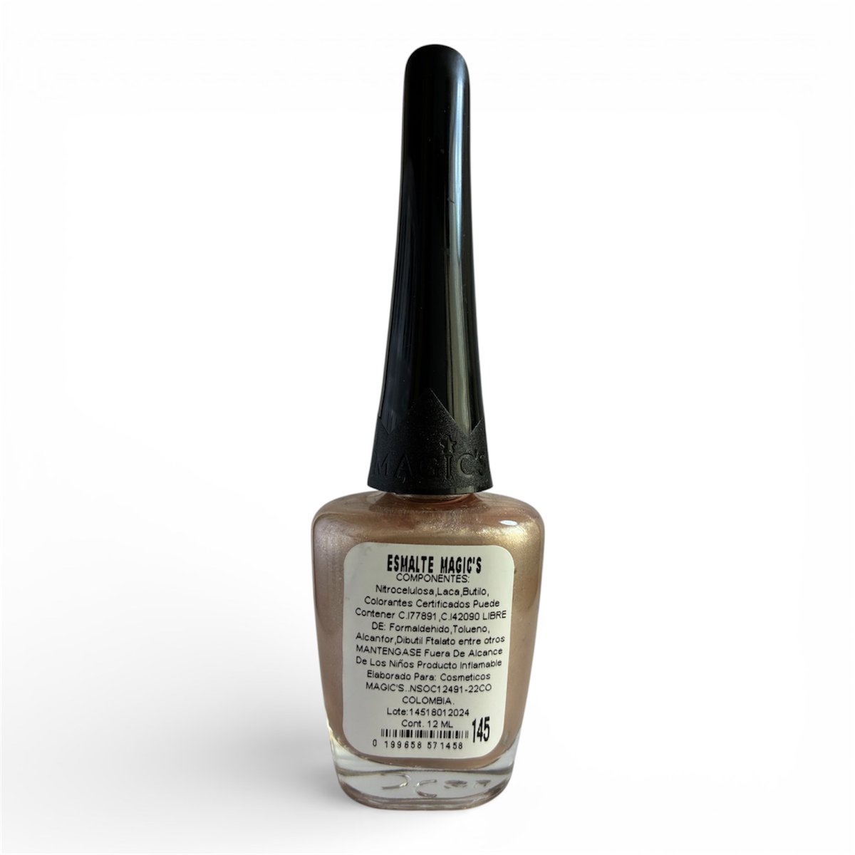 Esmalte Tradicional 145 Nude Metálico | Magic's