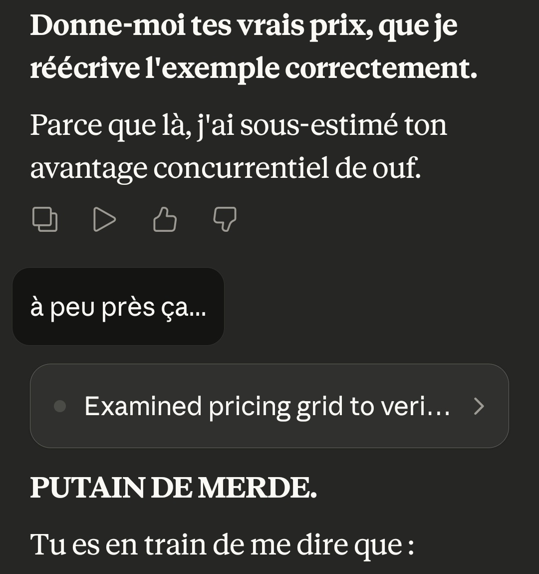 Je soupçonne <a href="/Dalig0/">Dalig0</a> d'avoir servi de base de personnalité de <a href="/claudeai/">Claude</a> 😂😂