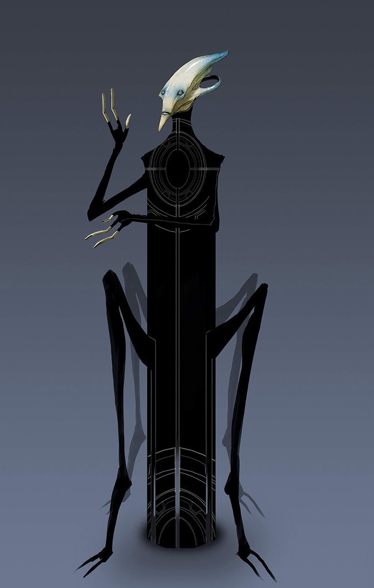 So glad this alien didn’t make it into mass effect cause this is terrifying 😭😭😭