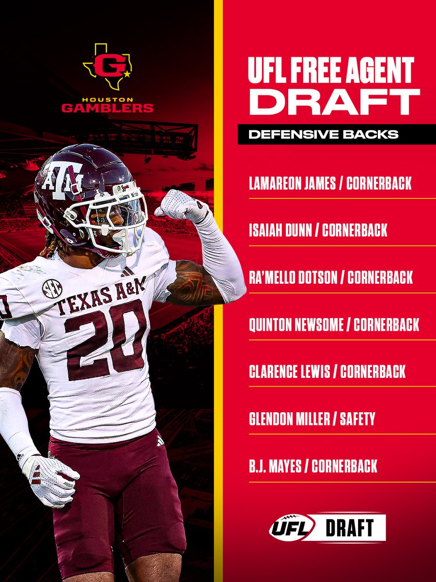 Houston Gamblers tweet media