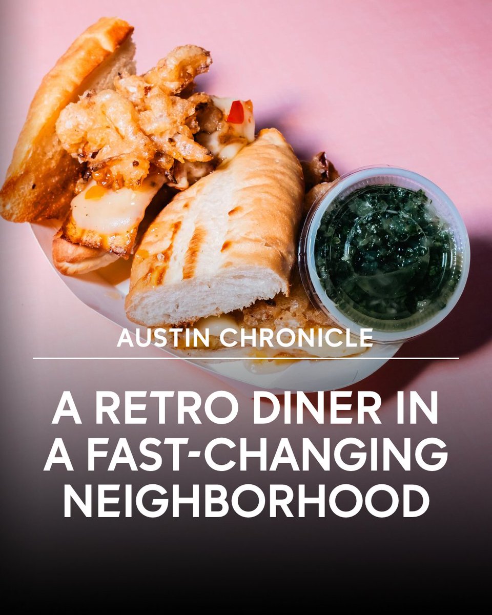 🍽️ An Old-School Diner in a New Austin

In a fast-changing neighborhood, one retro diner is holding onto the flavors, and feel, of old Austin.

lynnysatx.com

👉 Read the full story:  

austinchronicle.com/food/food-revi…