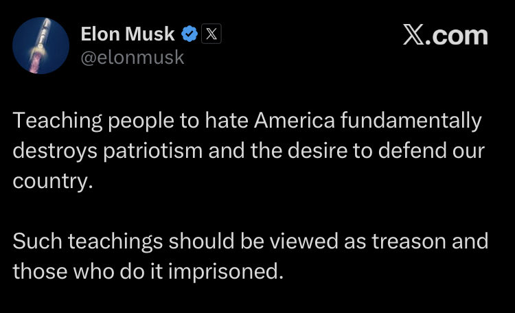 The free speech absolutist is back