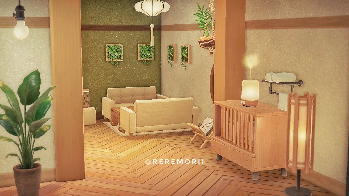 reremori1's tweet photo. 和モダンな客室💡
新家具が可愛すぎる〜！！
#あつ森 #acnh
#AnimalCrossing https://t.co/m3BAUC4qUN